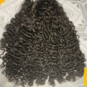 Burmese Curly Frontal Wig-HD Lace